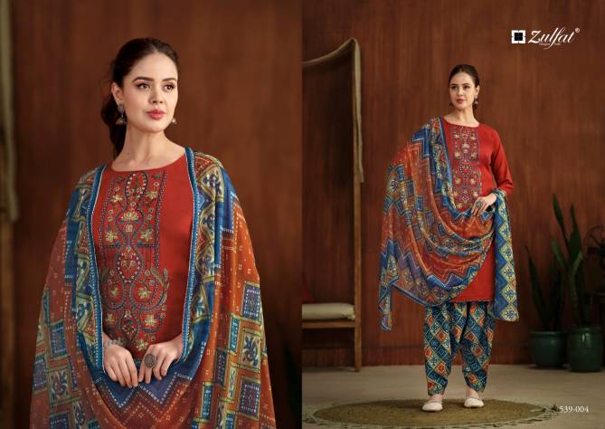 Shanaya Vol 2 By Zulfat Printed Jam Cotton Dress Material Wholesale Clothing Suppliers In India
